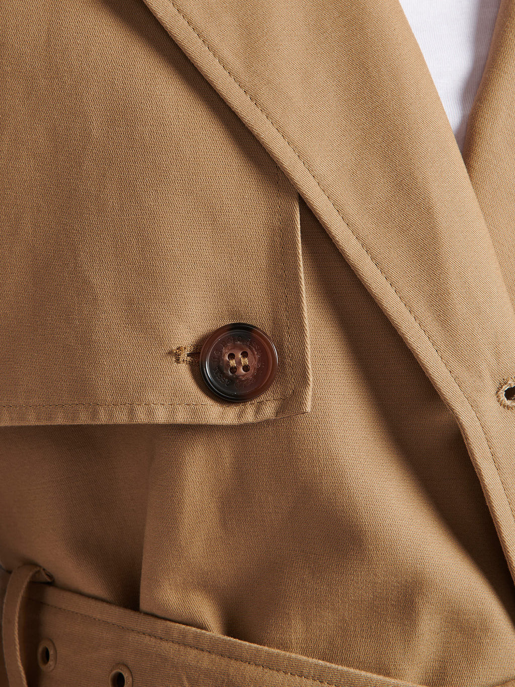 Womens Trench Coat in Incense