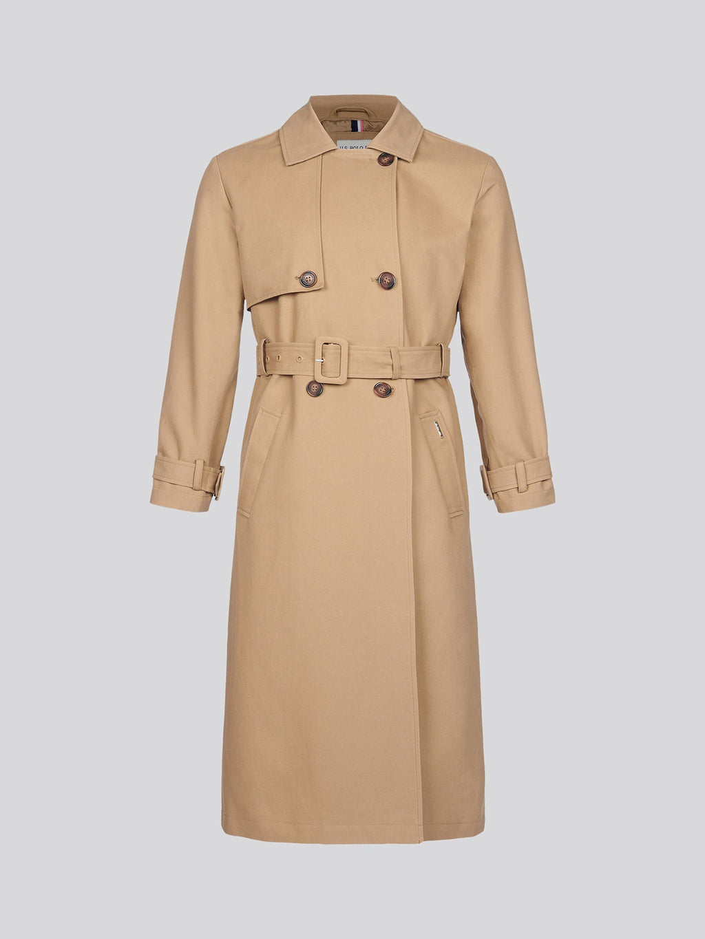 Womens Trench Coat in Incense