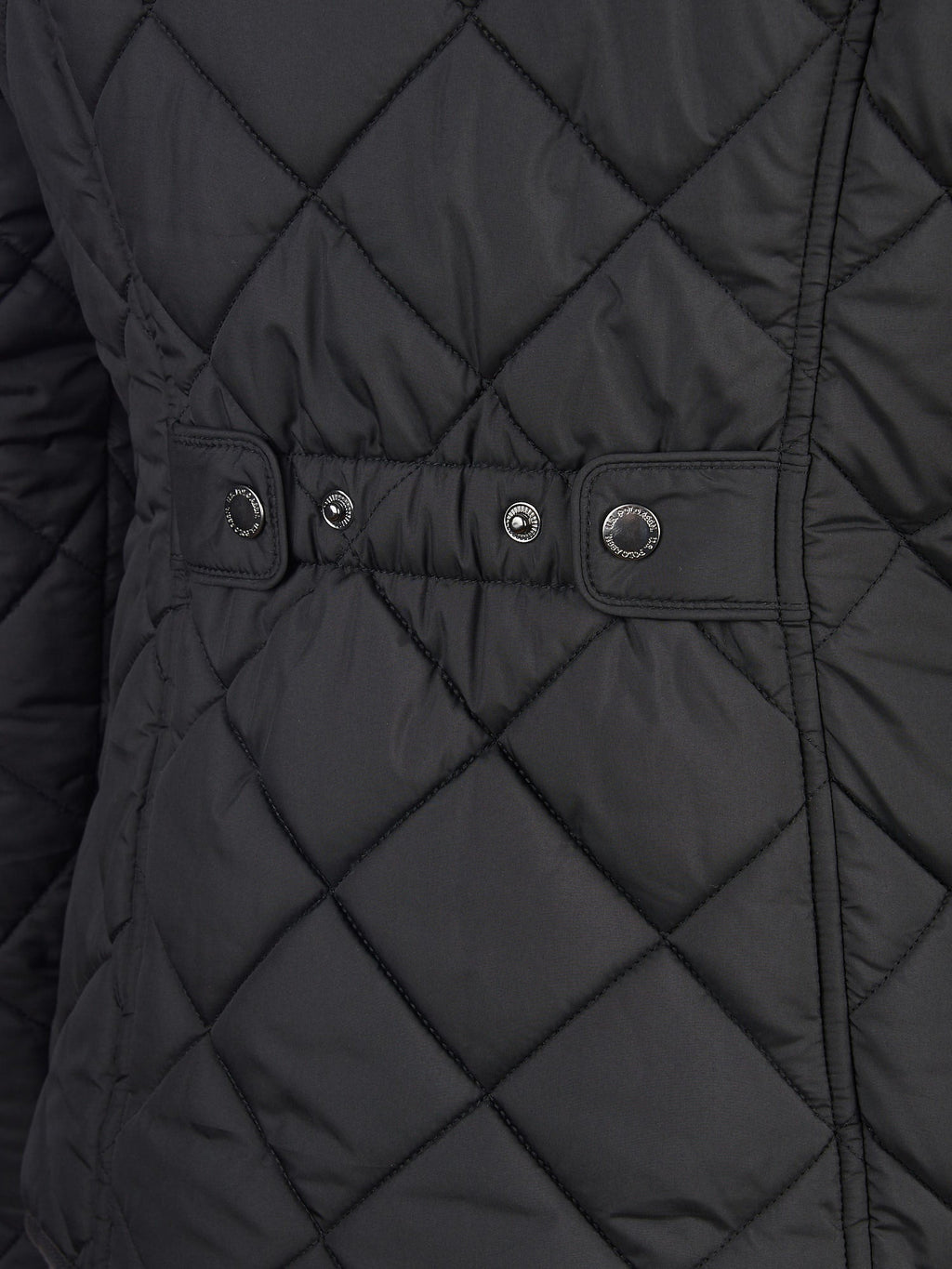 Womens Lightweight Quilted Jacket in Black