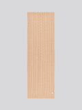Womens Hanging Signature Cable Knit Scarf in Cuban Sand