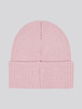 Womens Double Horsemen Knit Beanie in Bleached Mauve