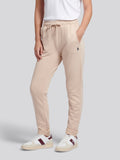Womens Double Horsemen Roll Cuff Jogger in Smoke Gray