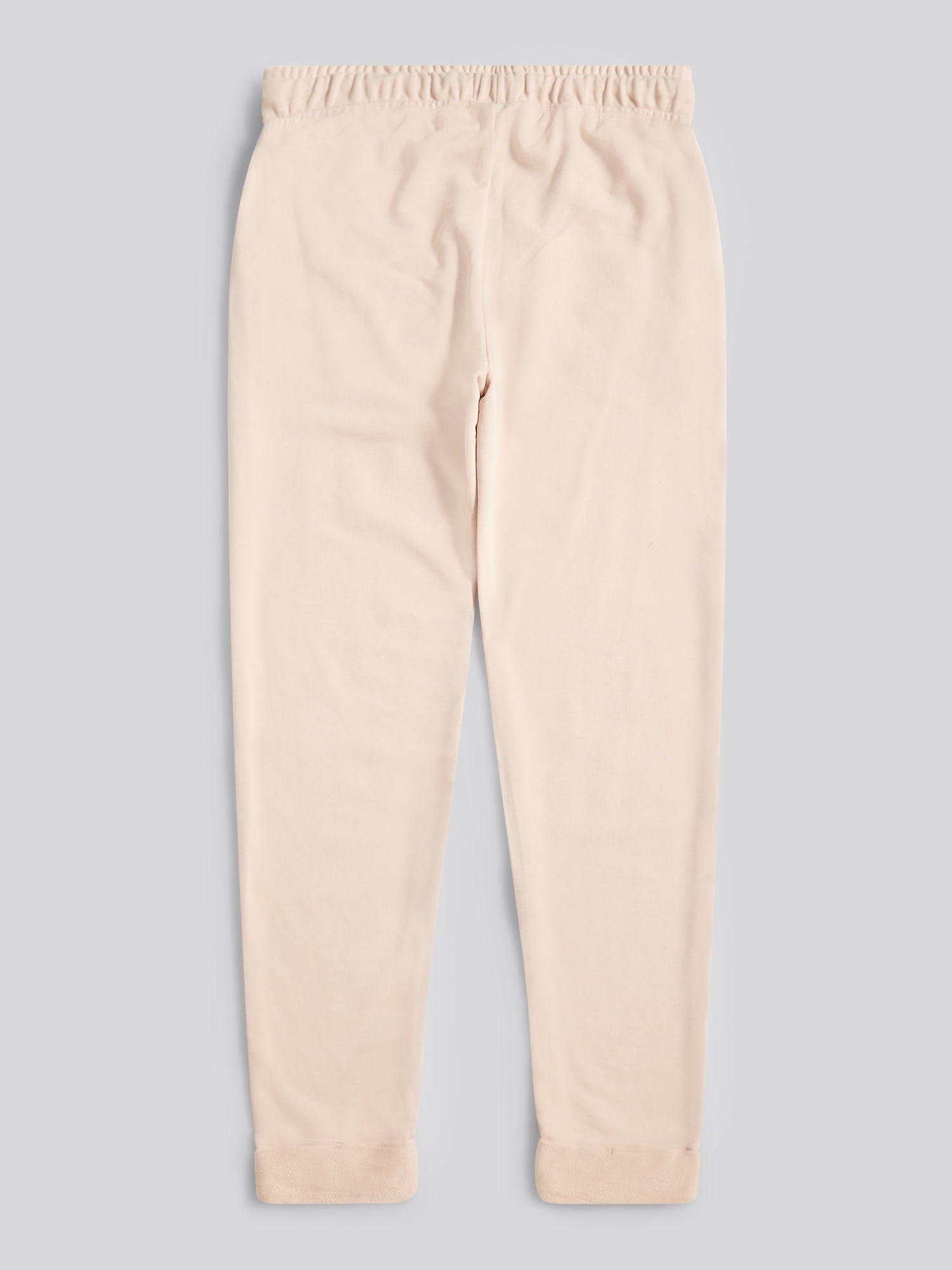 Womens Double Horsemen Roll Cuff Jogger in Smoke Gray