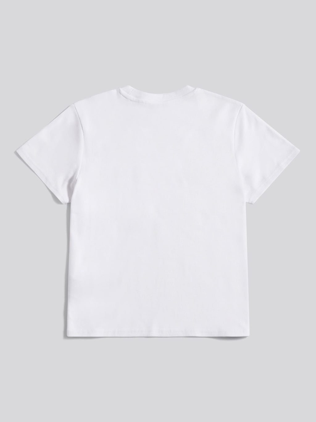 Womens Wreath Graphic T-Shirt in Bright White