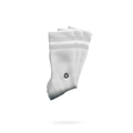 White Reflective 2Stripe 3 Pack