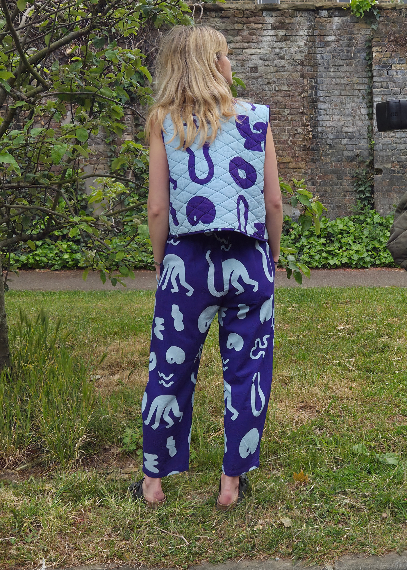 Organic Cotton and Linen Balloon Trousers