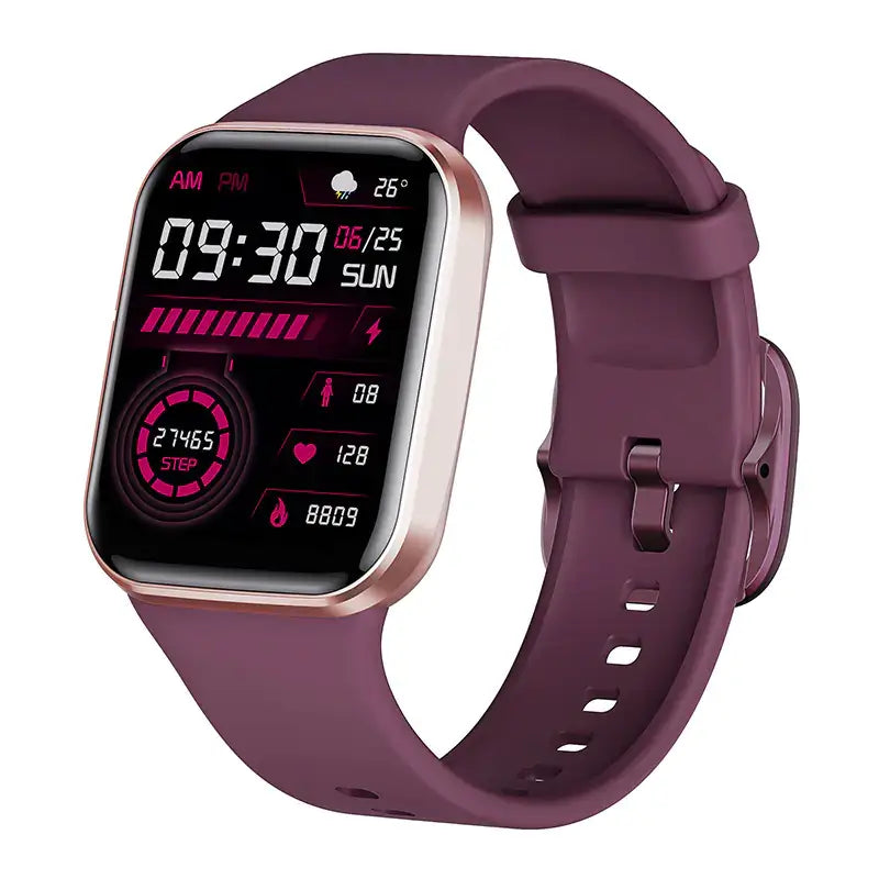 Waterproof Smart Fitness Watch – Heart Rate, Step, and Sleep Tracker (Unisex)