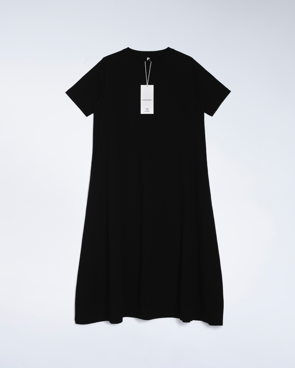 Long Line Organic T-Shirt Dress