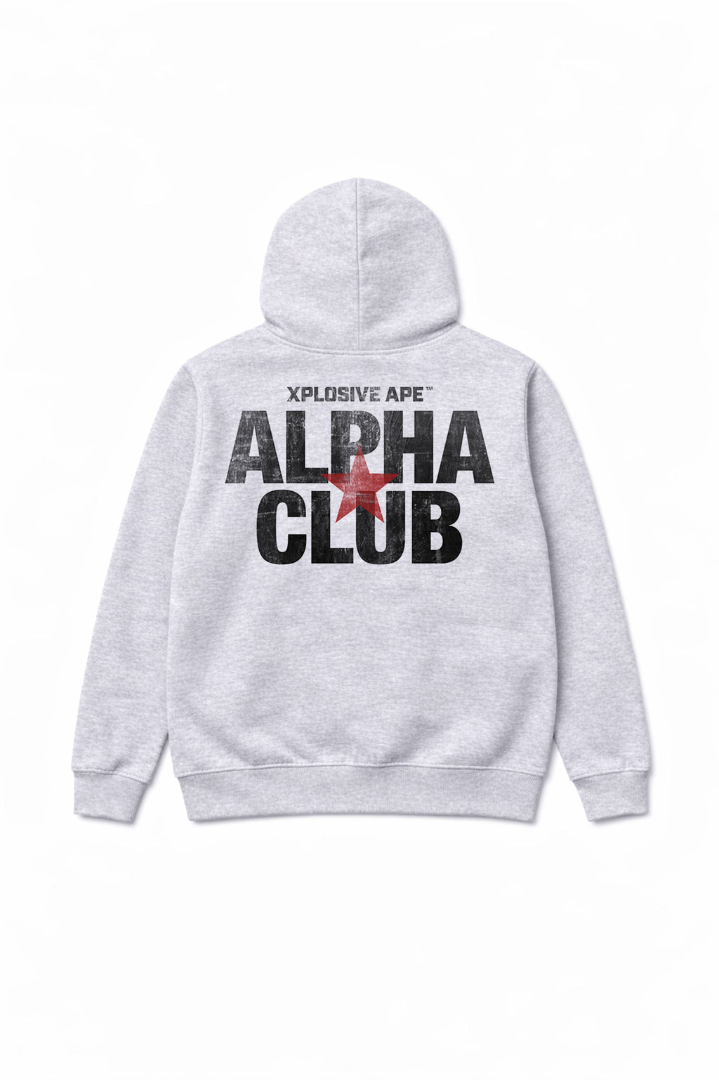 XAPE Alpha Club Hoodie - Heather Grey