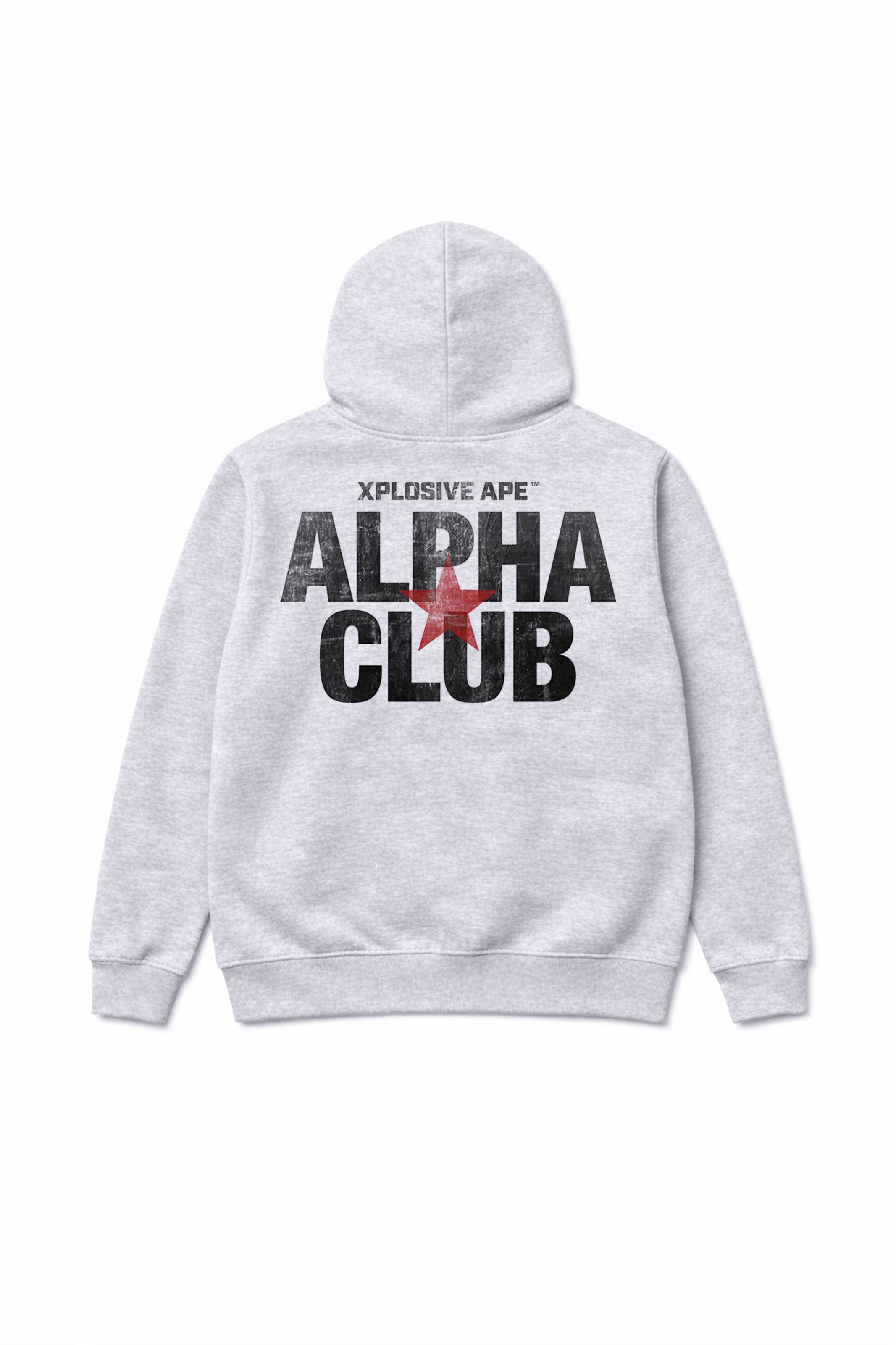 XAPE Alpha Club Hoodie - Heather Grey