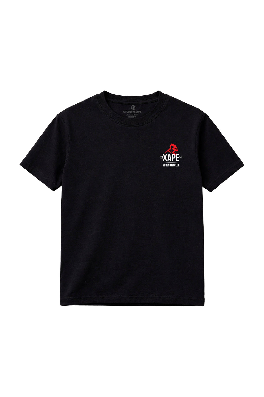 XAPE Classic Strength Club Tee - Black