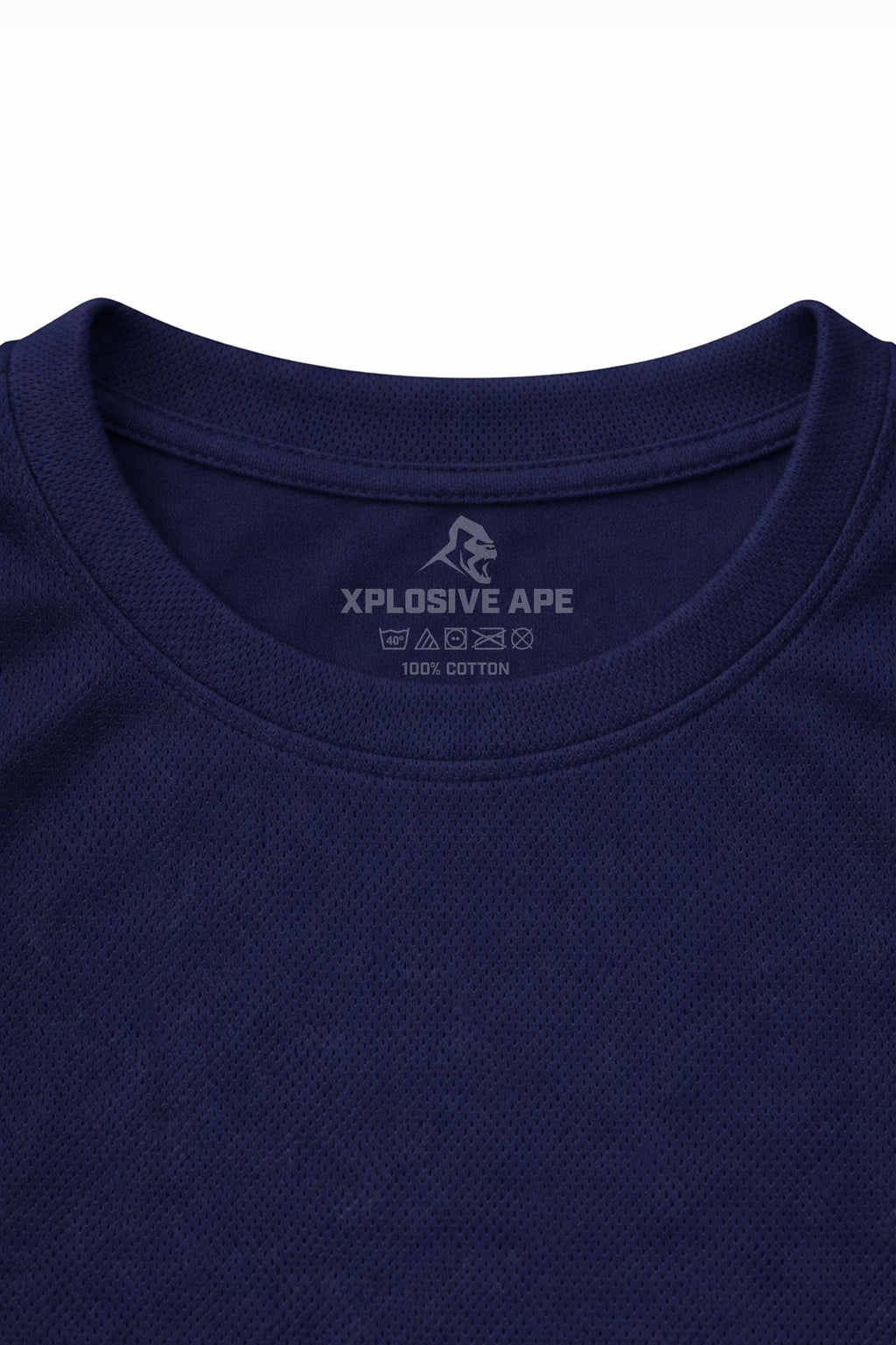 XAPE Classic Strength X Tech Tee - Navy