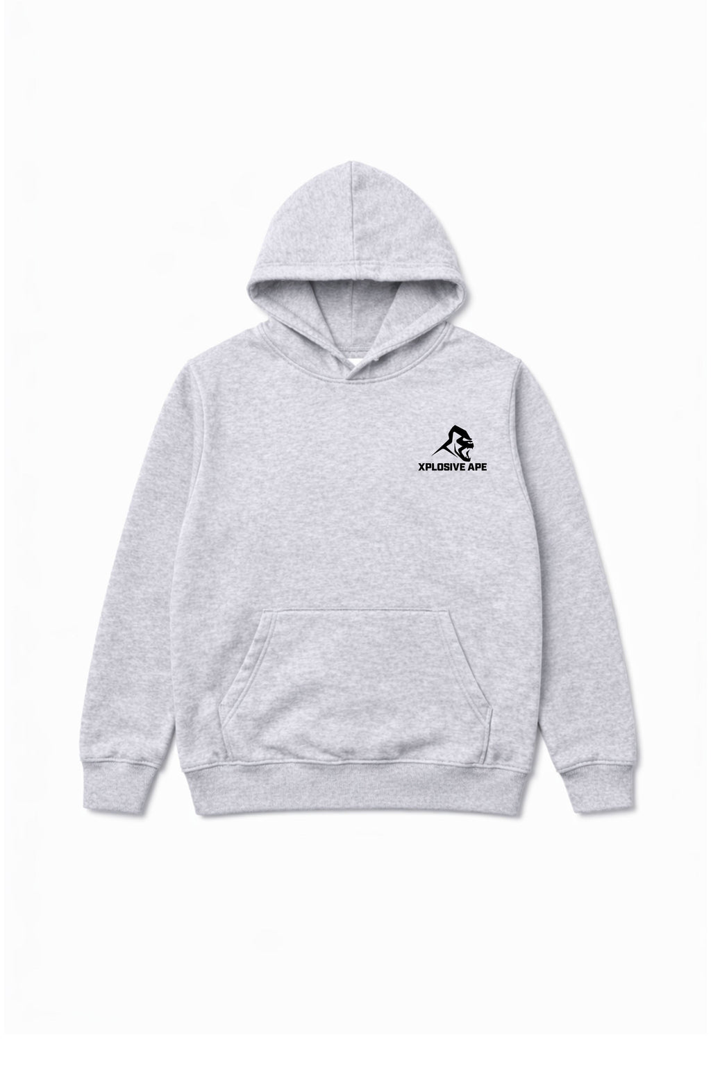 XAPE Raider Hoodie - Heather Grey
