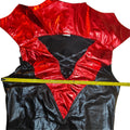 Massive Discounts Ladies Vampire Costume – Black PVC Dress & Cape