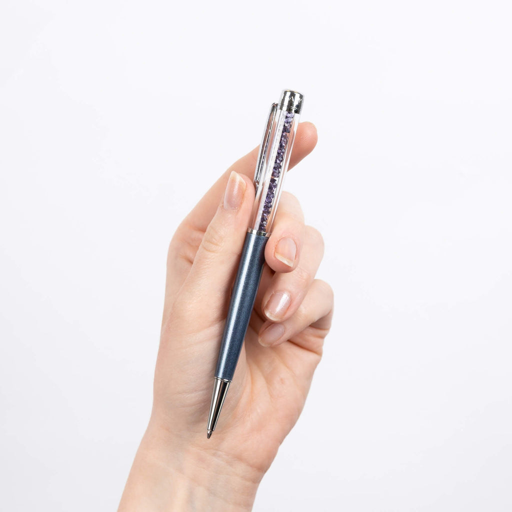 Diamonfire Zirconia Filled Pen by Gecko Jewellery – Engravable Luxury