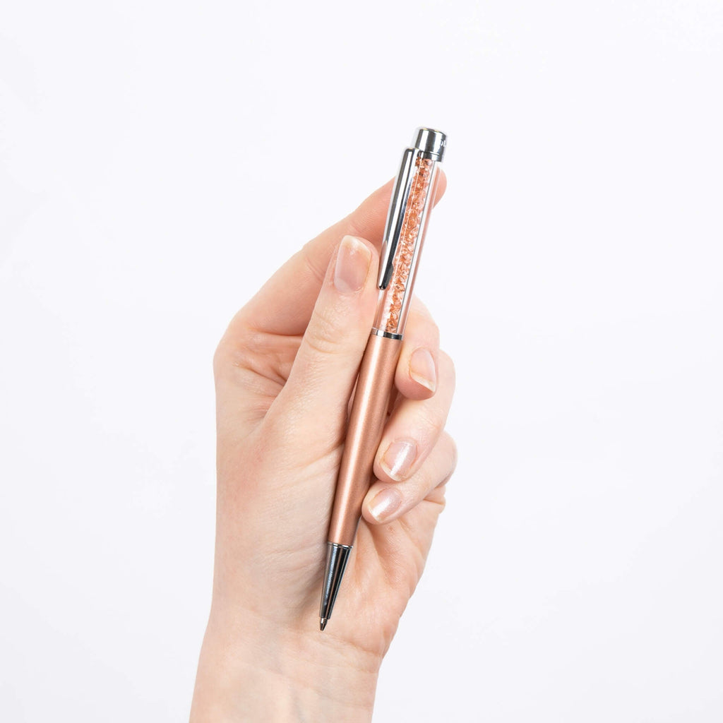 Diamonfire Zirconia Filled Pen by Gecko Jewellery – Engravable Luxury