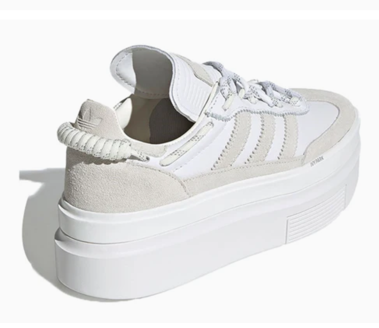 Adidas Ivy Park Super Sleek 72 Icy Park White Leather Platform Trainers