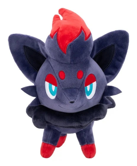 Pokémon Zorua 8-Inch Soft Plush Toy – Snaps Dark-Type Stuffed Animal