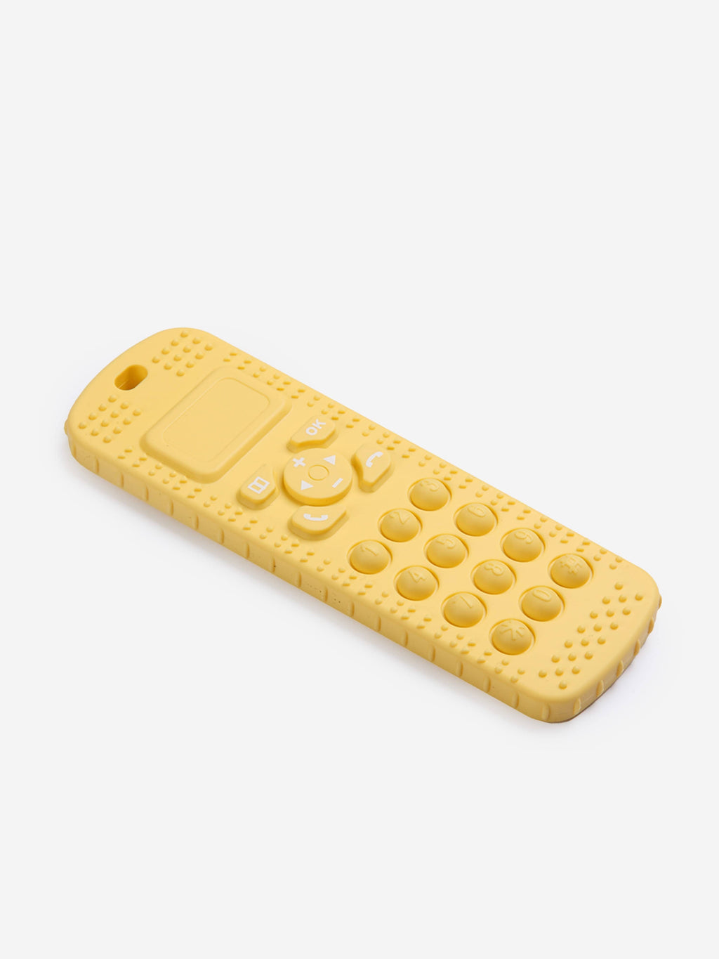 Bloom Bambini Baby Phone Teether – Yellow Food Grade Silicone Toy