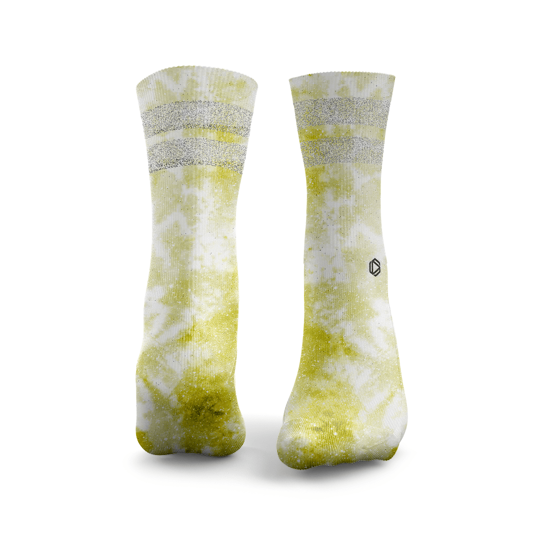 Tie Dye Glitter Socks