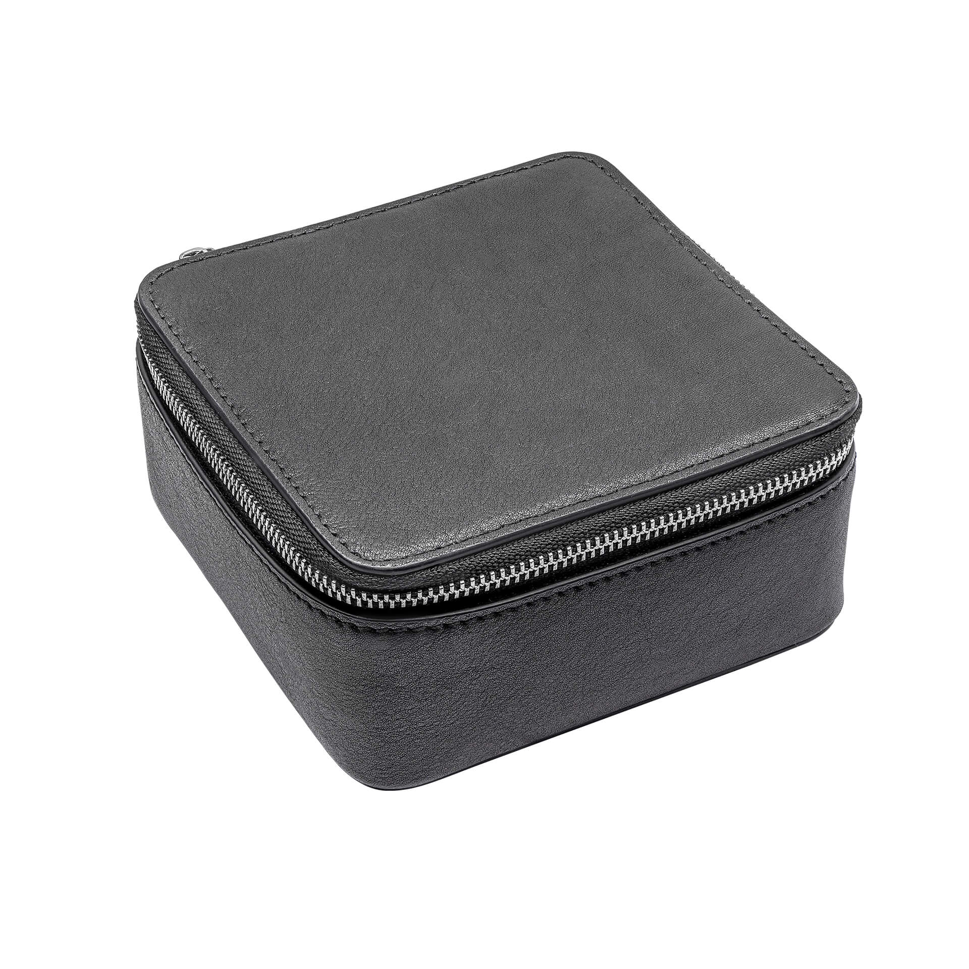 Gecko Jewellery Retail Black Leather Jewellery Box – Personalised Gift