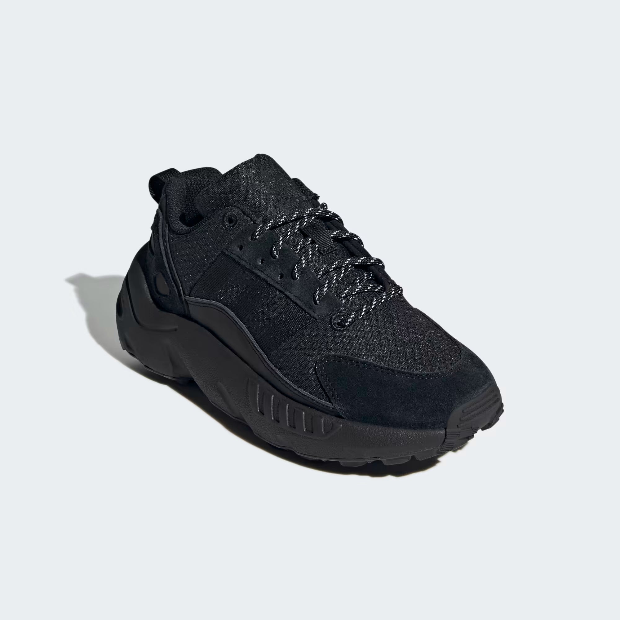 Adidas ZX 22 Boost Unisex Sneakers – Black Suede and Textile Trainers
