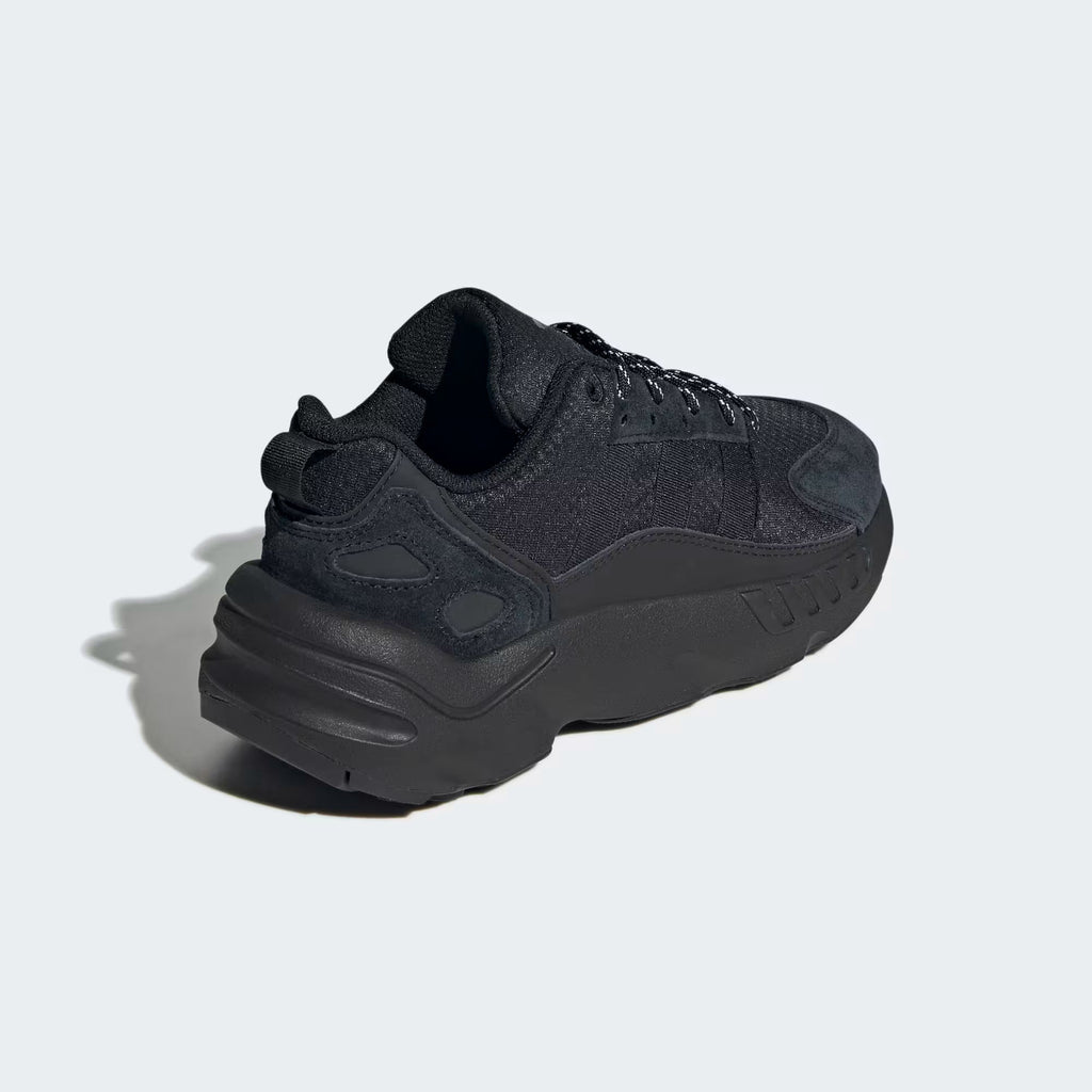 Adidas ZX 22 Boost Unisex Sneakers – Black Suede and Textile Trainers