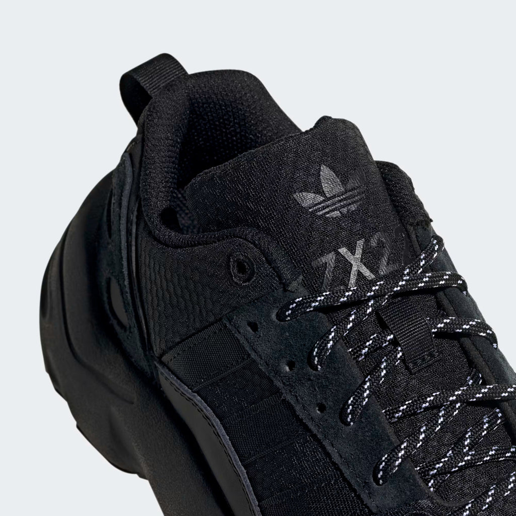 Adidas ZX 22 Boost Unisex Sneakers – Black Suede and Textile Trainers