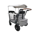 Wonderfold L4 Quad Stroller Wagon - Grey