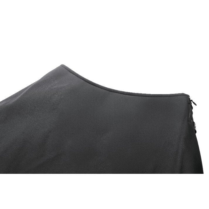 Dark in Love Belladonna Goth Skirt – Black Mesh with Buckle Straps