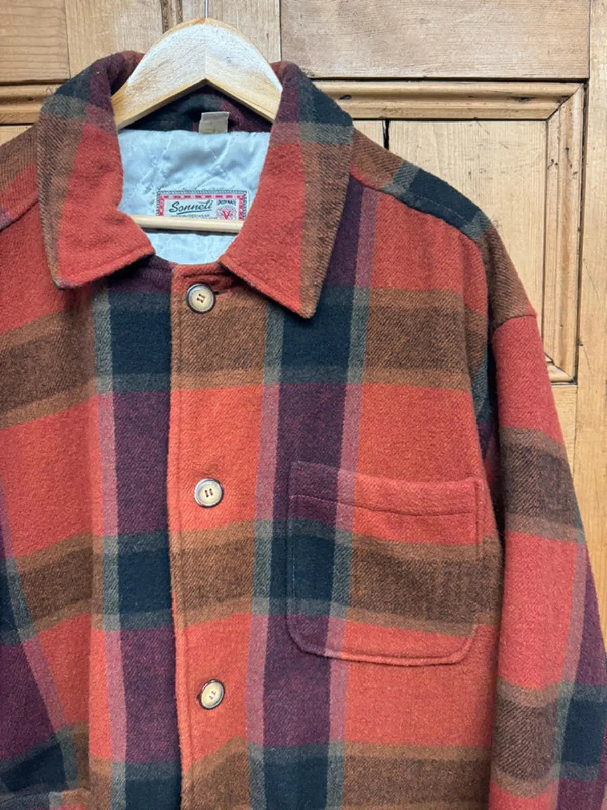 Original Vintage 90s Sonneti Men’s Carpet Coat Jacket XL