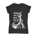 Gothic Attitude Odd No. 1 V-Neck T-Shirt | 100% Cotton Fitted Tee