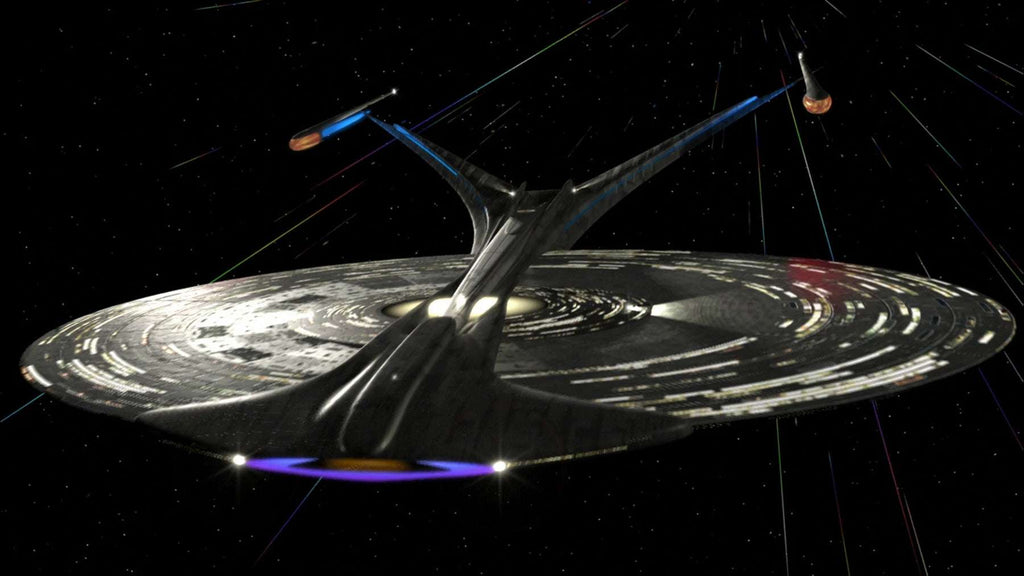 #19 U.S.S. Enterprise NCC-1701-J (Universe-class) XL EDITION Diecast Model Ship (Eaglemoss / Star Trek)