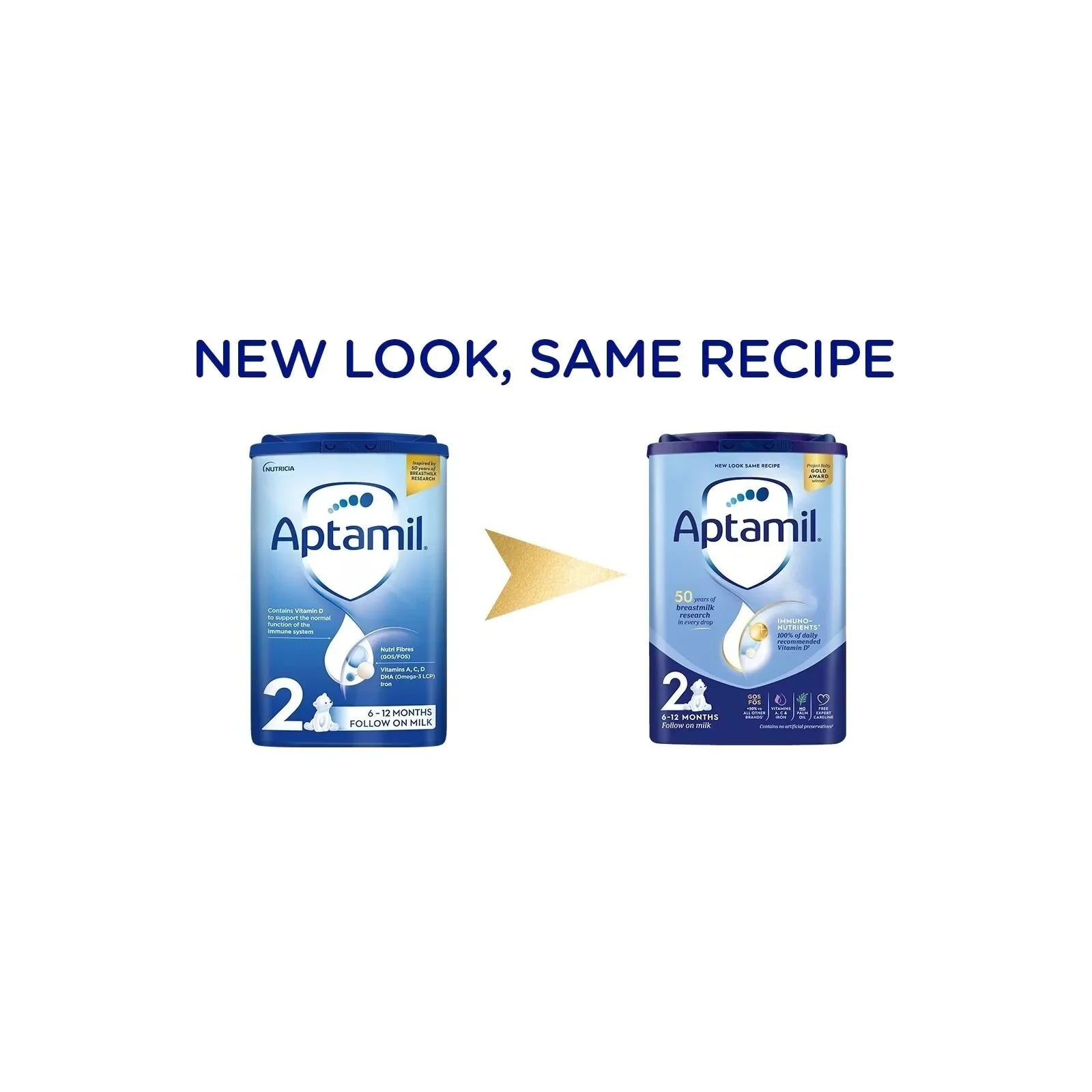 Aptamil 2 Follow On Milk Formula 6-12 months 800g