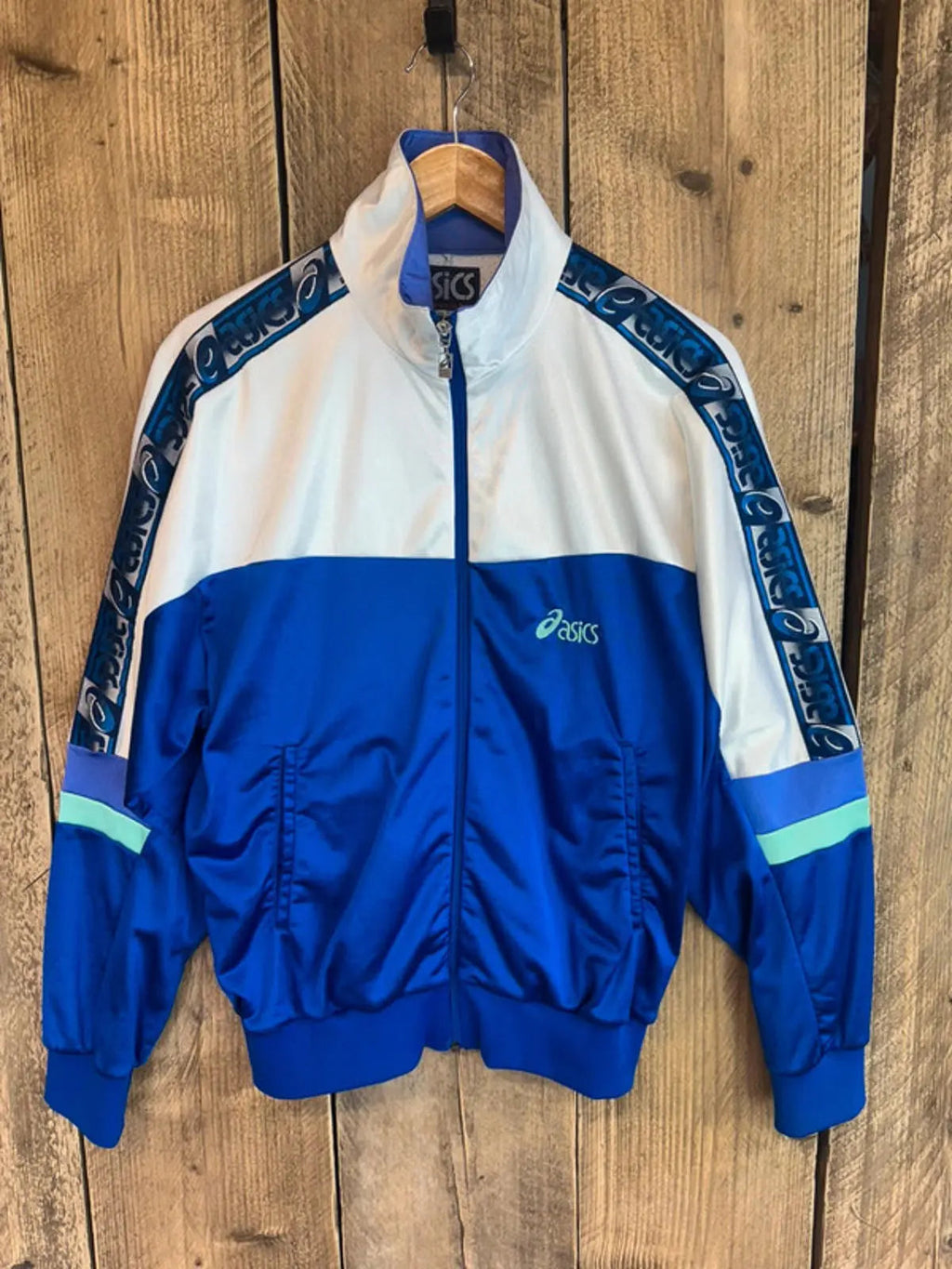 Vintage 90s Asics Tracksuit Top Men’s Large