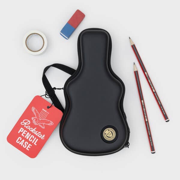 Kate's Clothing Guitar Shaped Pencil Case – Gothic Rockstar Stationery
