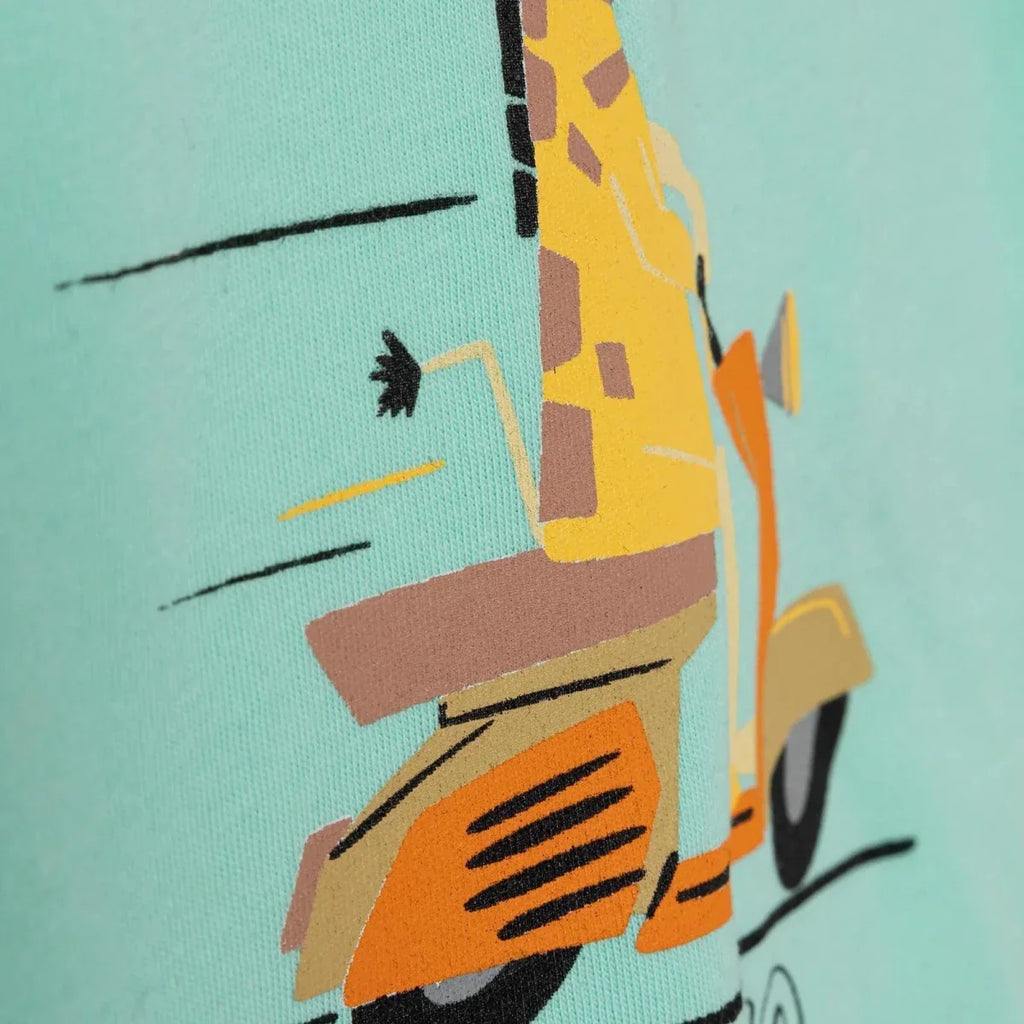 HelloBaby Boys T-shirt Animal Print Crew Neck Short Sleeve - Multicolour