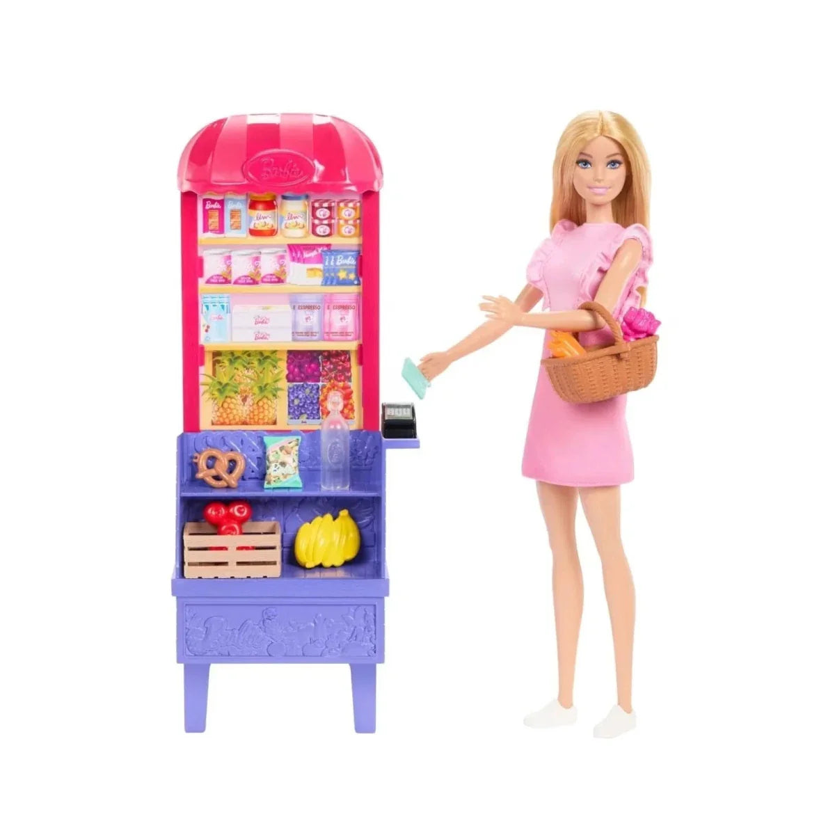 Barbie Malibu Shopping at the Market Playset & Doll