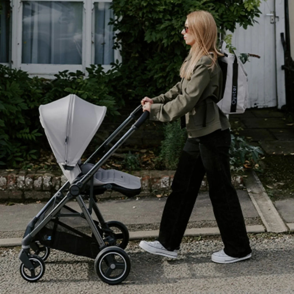 Oyster Gravity+ Stroller 5 pcs Bundle - Stone