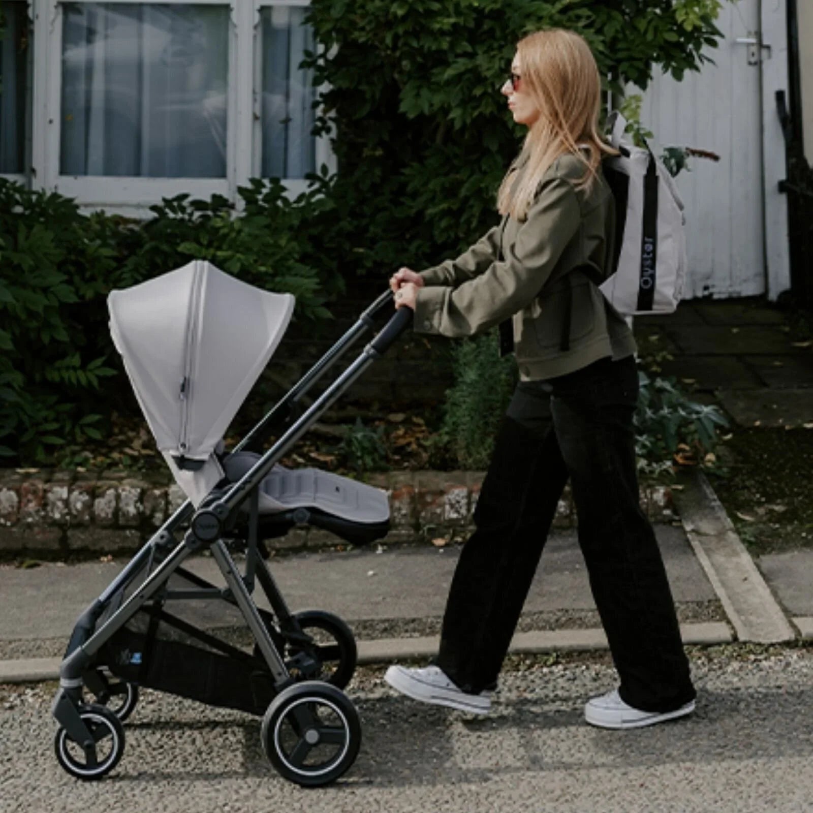 Oyster Gravity+ Stroller 5 pcs Bundle - Stone