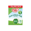 Cow & Gate 1 First Infant Milk Formula from Birth 1.2kg (2x600g)