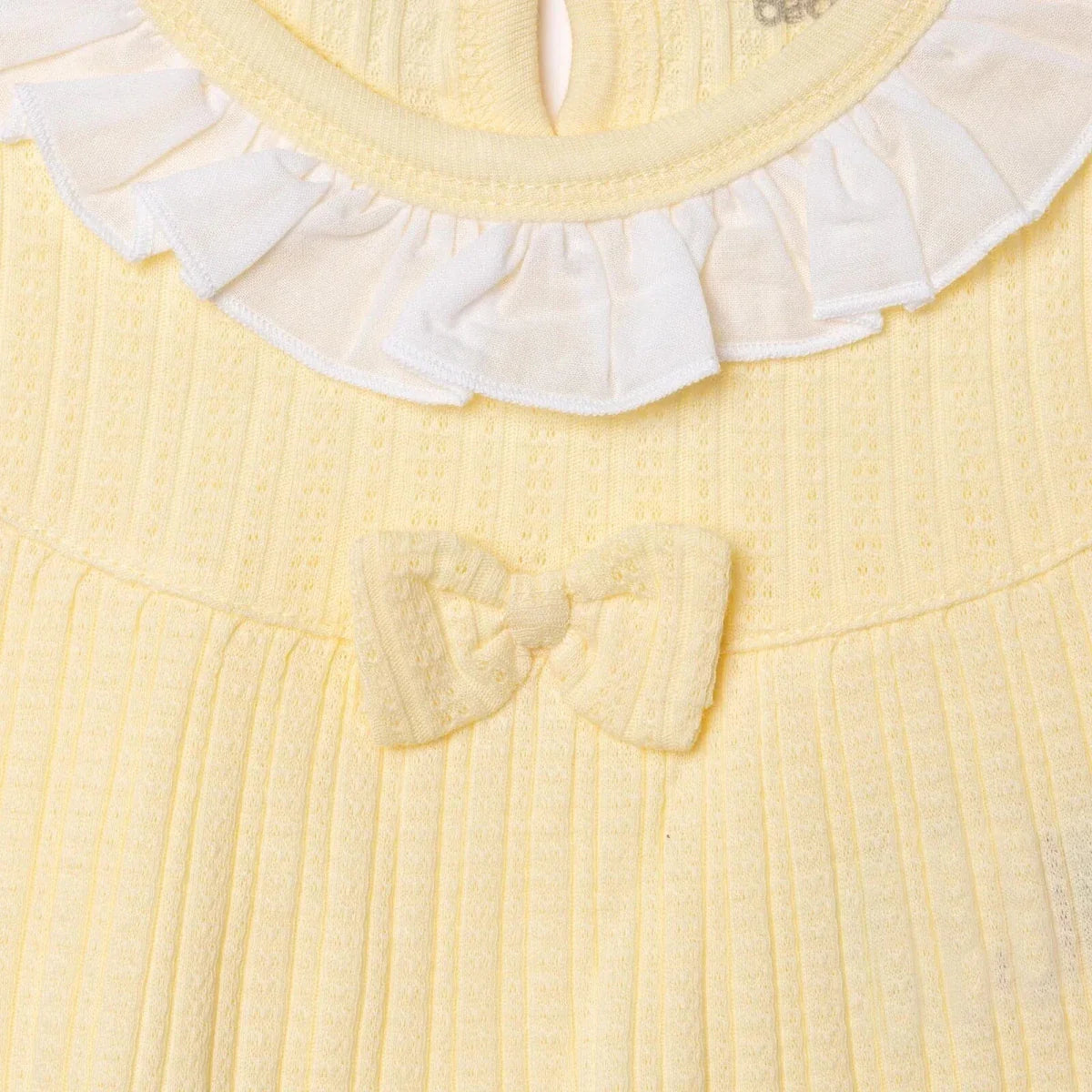 Bebetto Girls Blouse & Leggings Set - Yellow
