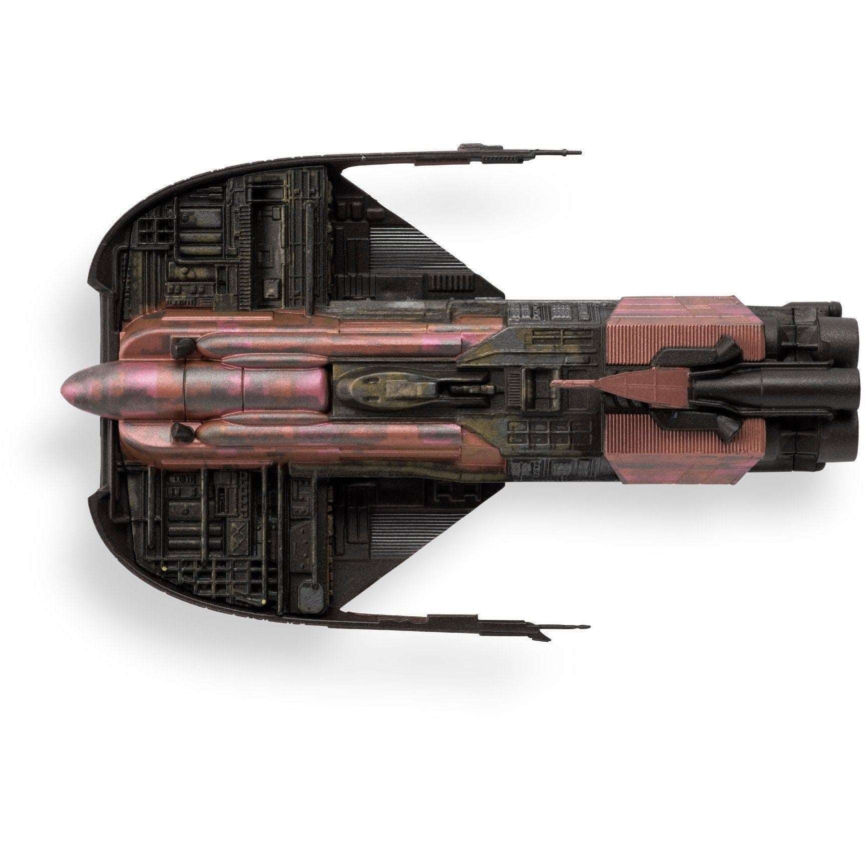 #143 The Merchantman Starship Model Die Cast Ship (Eaglemoss / Star Trek)