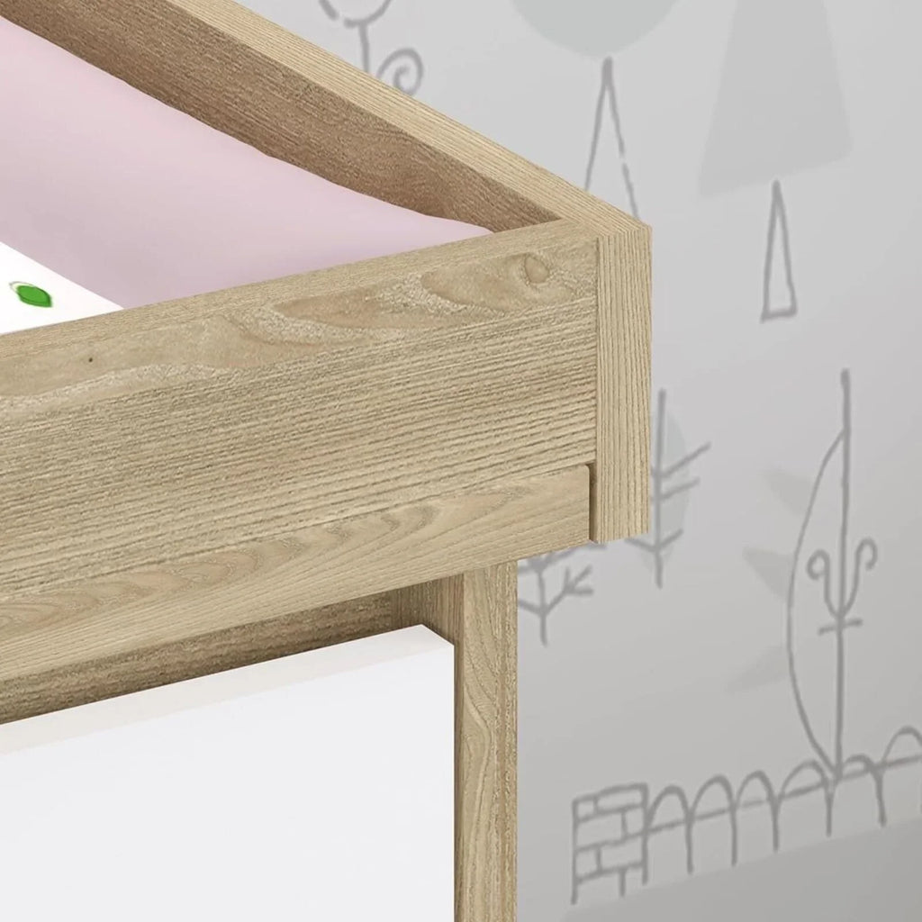 Shefa Kids 880 Baby Changing Unit - Cremona Oak/White