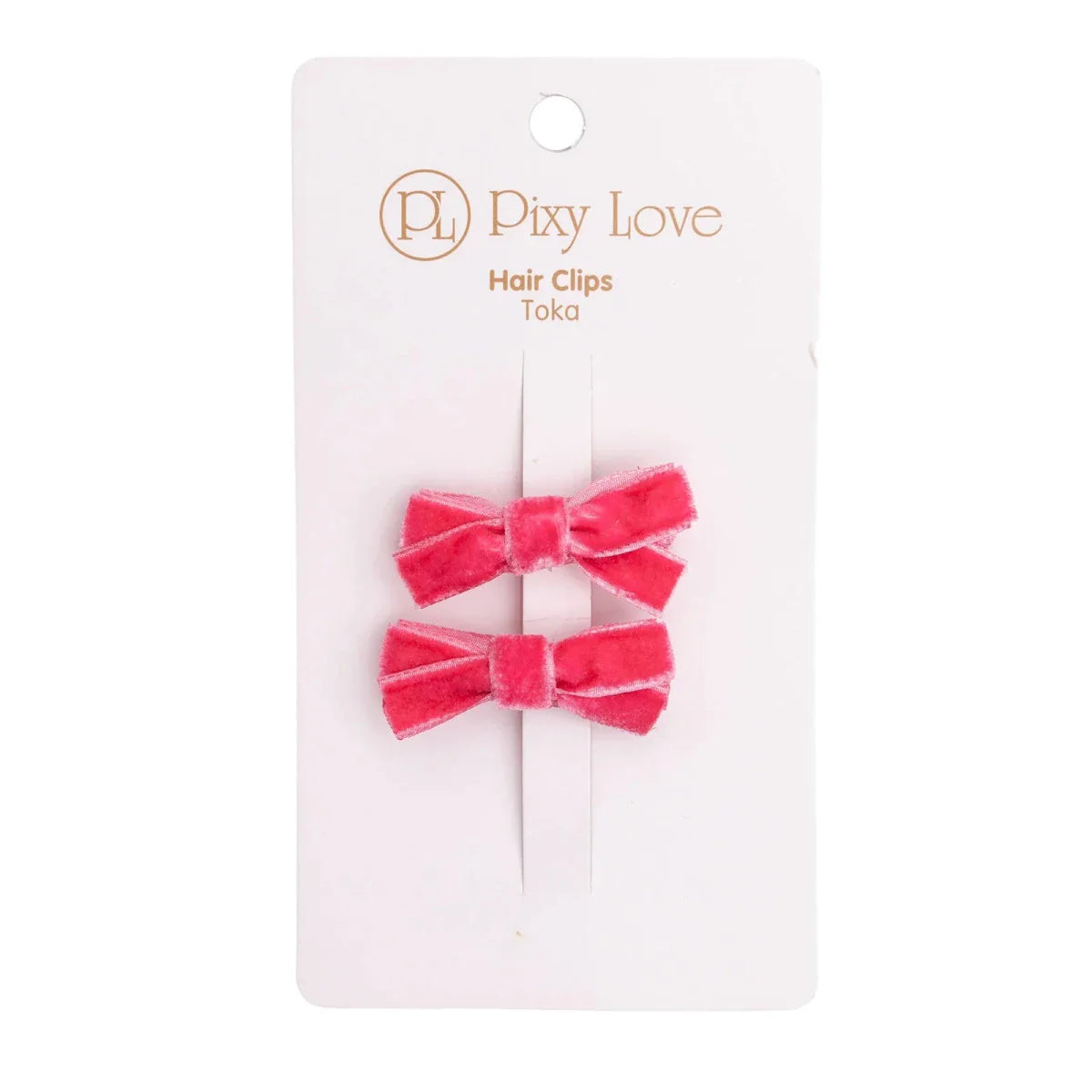 Pixy Love Hair Clips Girls - Yellow