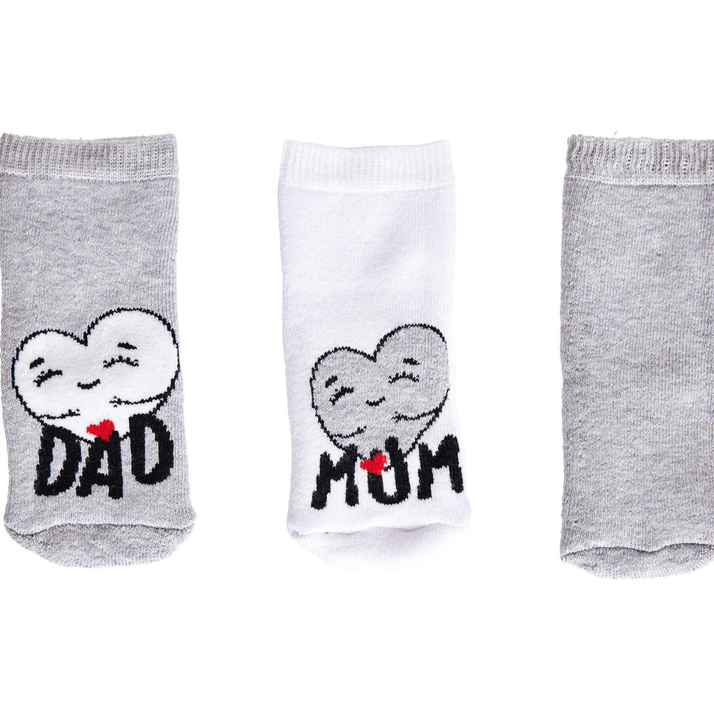 HelloBaby Unisex Chenille Socks 3 Pack - White