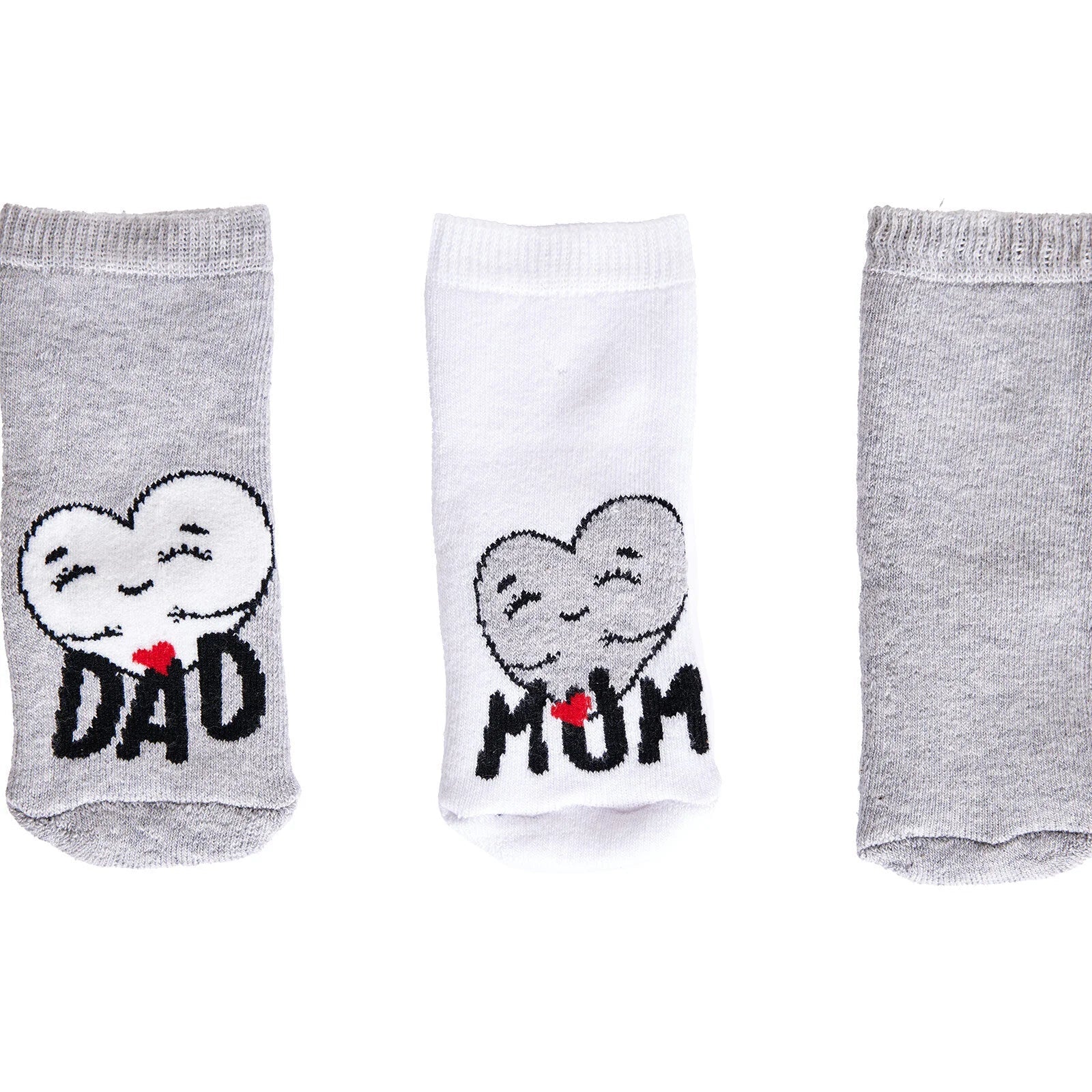 HelloBaby Unisex Chenille Socks 3 Pack - White