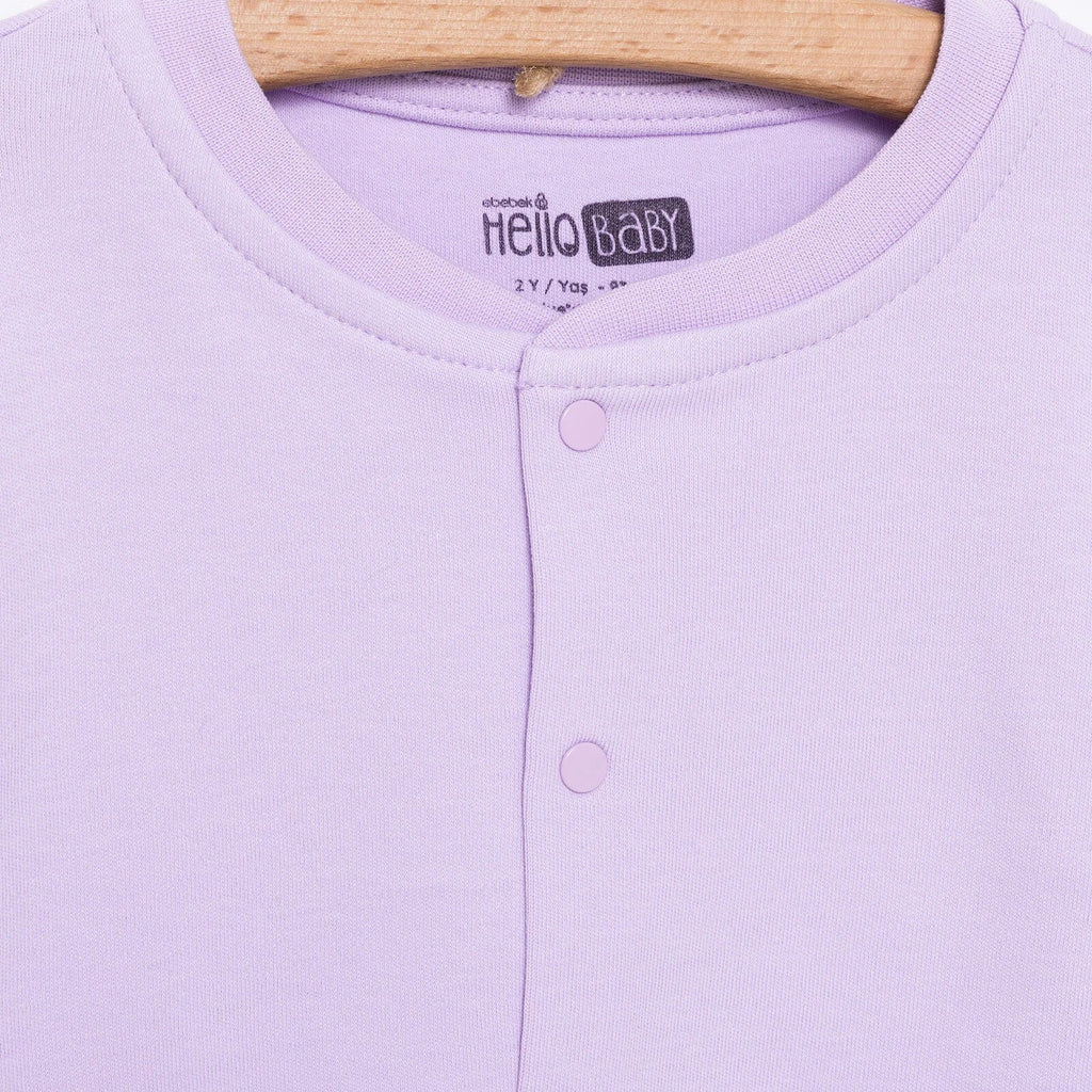 HelloBaby Basic Girl Cardigan - Purple