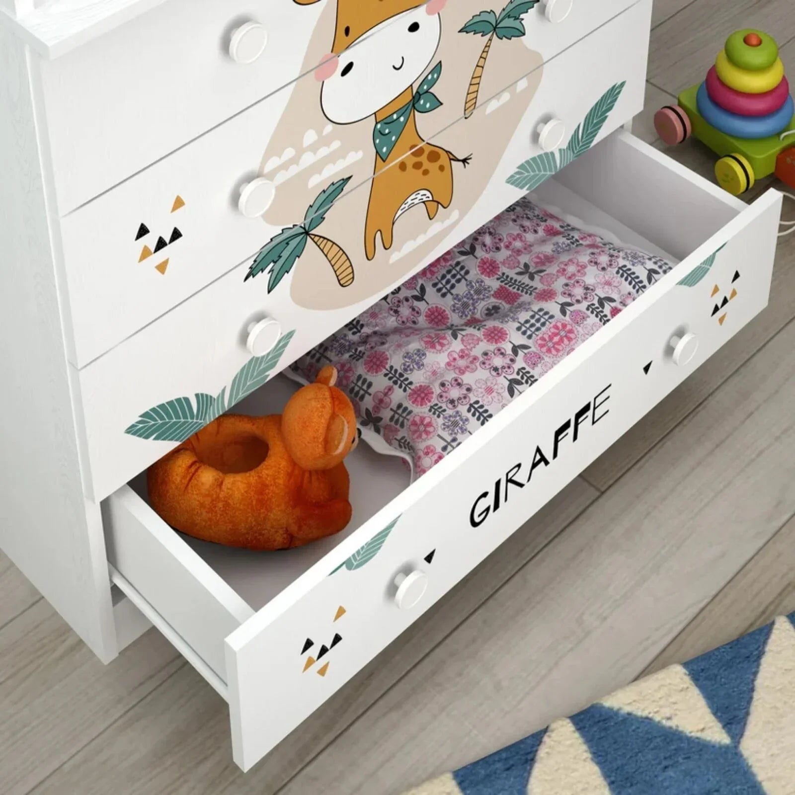 Shefa Kids 800 Changing Dresser - Giraffe