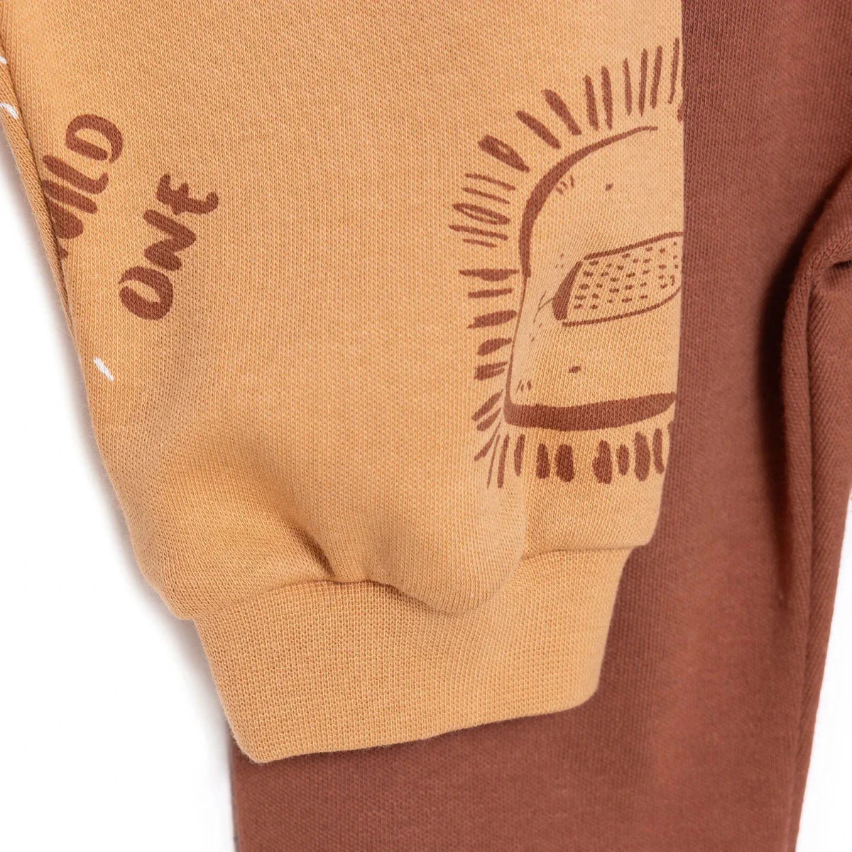 HelloBaby Baby Boy Footed Bottom - Brown